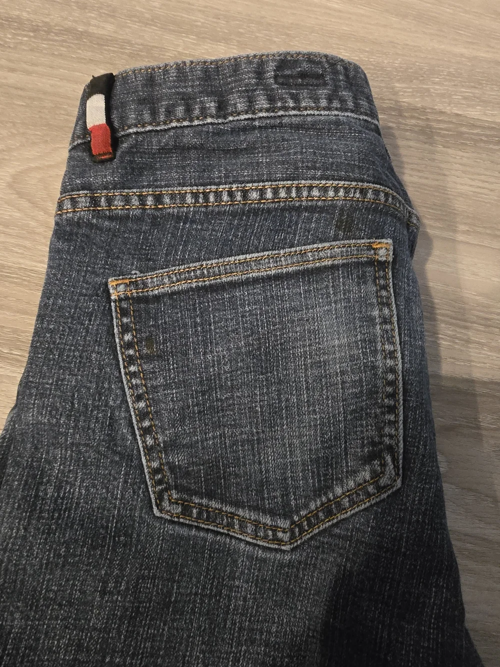 DC Men's Straight Jeans in Dark Blue Denim